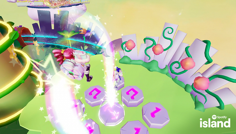 Spotify создал свой остров в Roblox