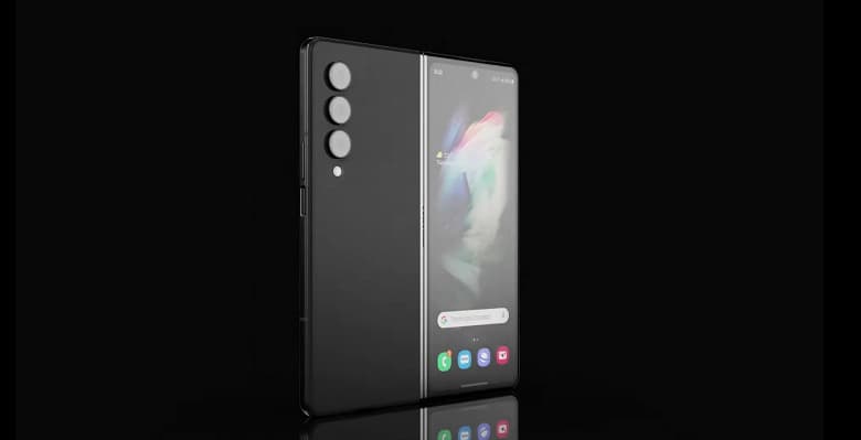 Первый флагман Samsung на платформе Snapdragon 8 Plus Gen 1. Galaxy Z Fold4 показали на концептуальных изображениях