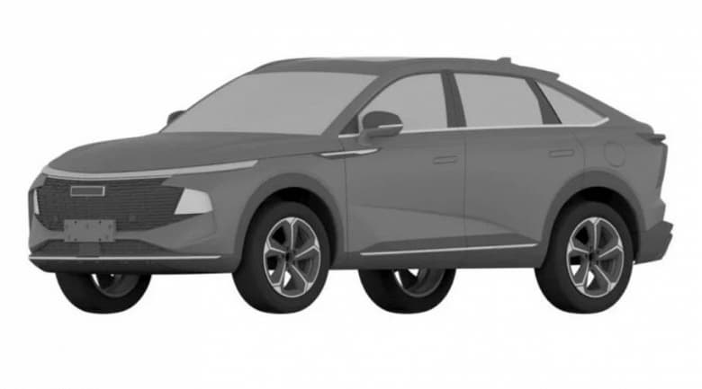 Great Wall запатентовал в России новый автомобиль. Ждем купеобразный полноприводный кроссовер Haval Moster Coupe