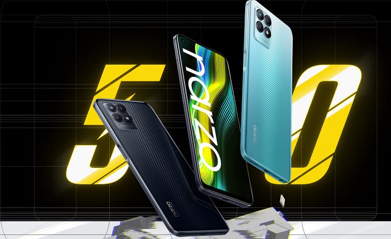 120 Гц, 50 Мп и 5000 мА·ч, недорого. Realme Narzo 50 приехал в Россию с подарками