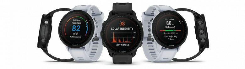 «Гоночный» виджет, утренний отчёт, GPS, водозащита, солнечная батарея и NFC. Garmin представила беговые часы Forerunner 255 и 955