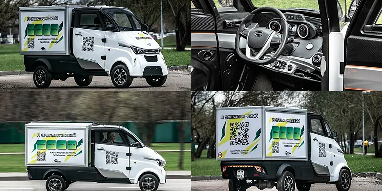 Представлен российский электромобиль Kangaroo Electro. Продажи уже начались