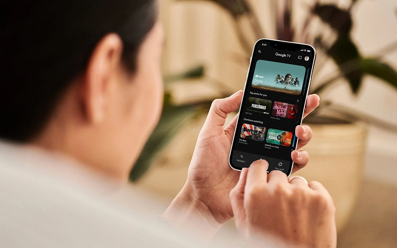Google запустила Google TV на iPhone