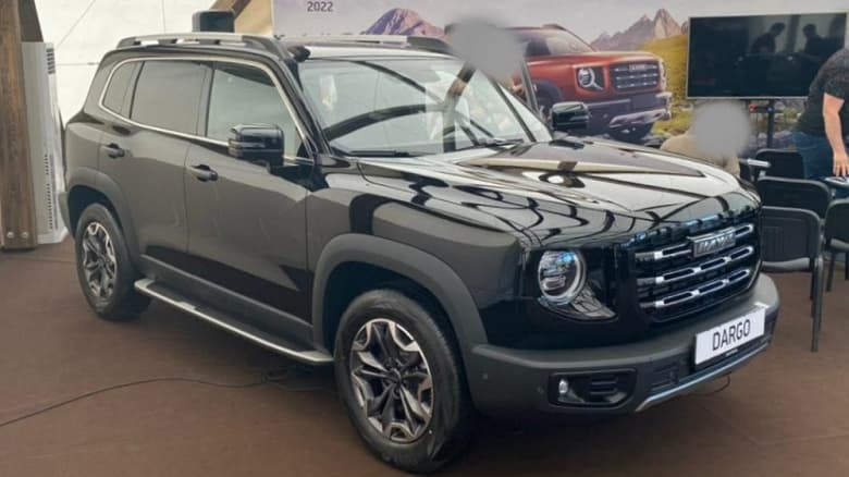 Брутальный кроссовер Haval Dargo для России рассекретили до премьеры. Двигатель мощностью 192 л.с. и экраны 10,25 и 12,3 дюйма в салоне