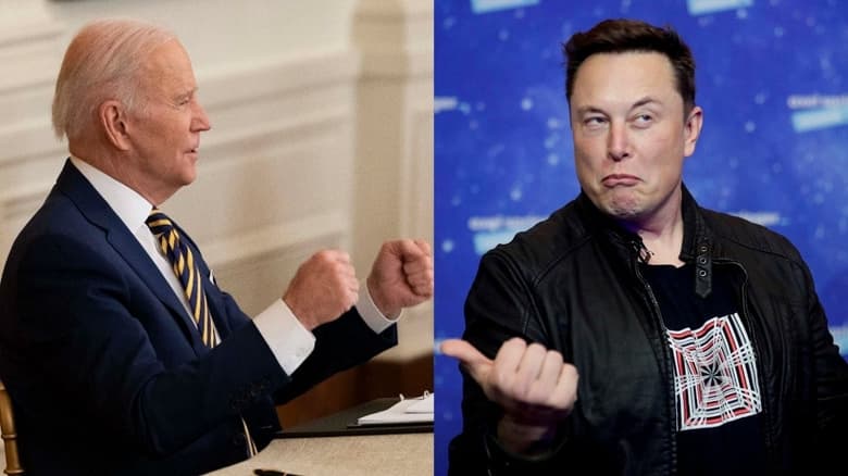 «Так что, знаете, удачи ему в его путешествии на Луну». Президент США Джо Байден не разделяет опасения Илона Маска по поводу экономики