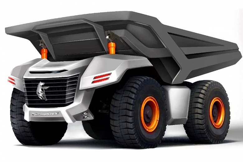 КамАЗ представил 50-тонный беспилотный самосвал «Юпитер» без кабины