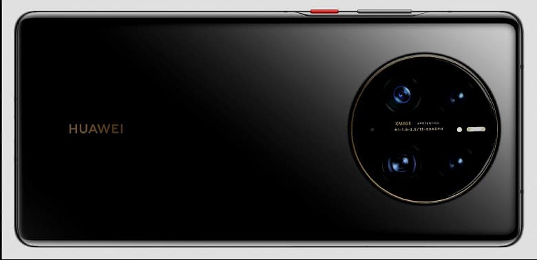 Камера XMAGE, перископный модуль и 7-кратный оптический зум. Huawei Mate 50 Pro в черном и белом позирует на качественных рендерах