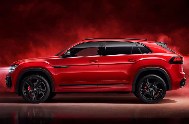 Так выглядит обновлённый огромный купе-кроссовер Volkswagen Teramont X