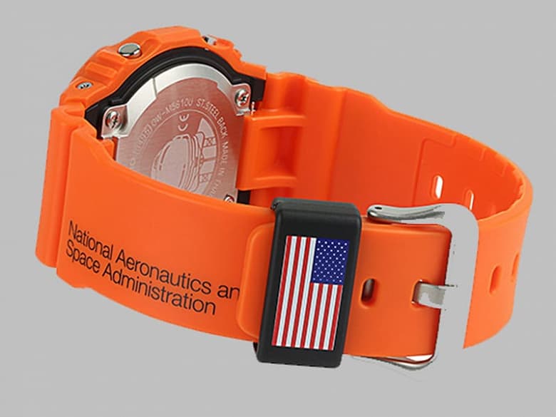 Представлены часы Casio G-Shock в фирменном оранжевом цвете НАСА