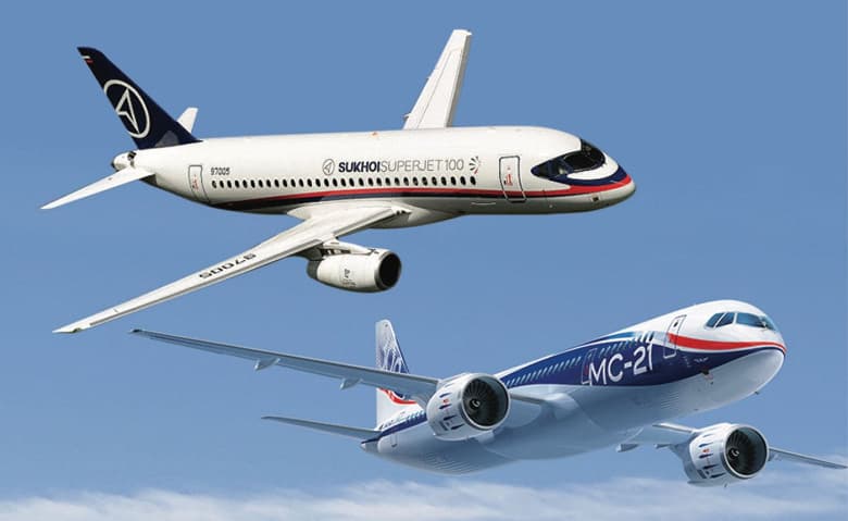 Ростех разработал отечественные компоненты систем связи для самолетов SSJ New и МС-21 на замену американским