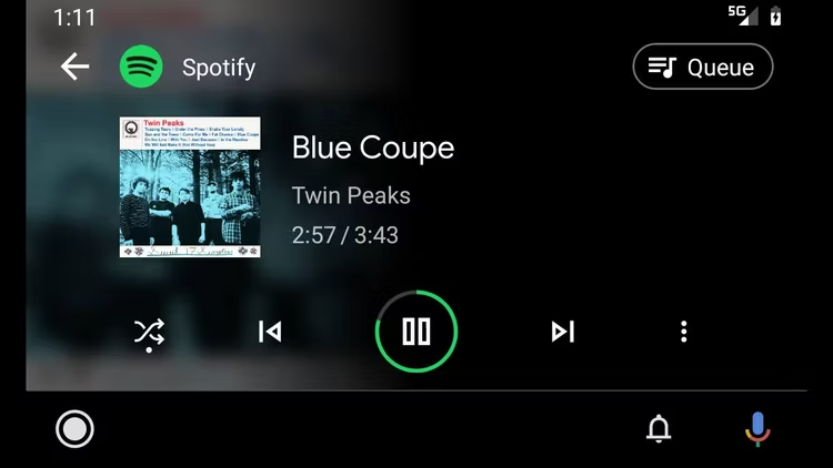 В Android Auto появился обновлённый медиаплеер