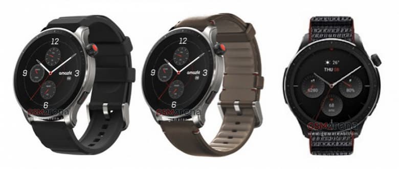 Большие экраны AMOLED, алюминиевый корпус, более точные датчики ЧСС и SpO2, GPS и до 12 дней автономности. Рендеры и все подробности об умных часах Amazfit GTR 4 и GTS 4
