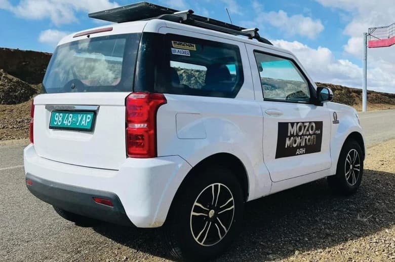 В Монголии появился собственный электромобиль