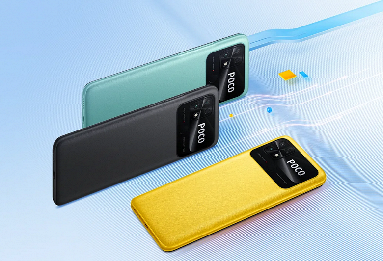 6000 мА·ч, зашита IP52 и MIUI 13, недорого. Монстр автономности Poco C40 прибыл в Россию