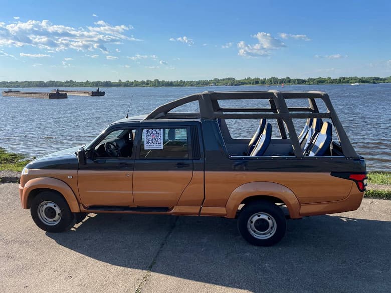 Так выглядит кабриолет УАЗ: новые фото без крыши