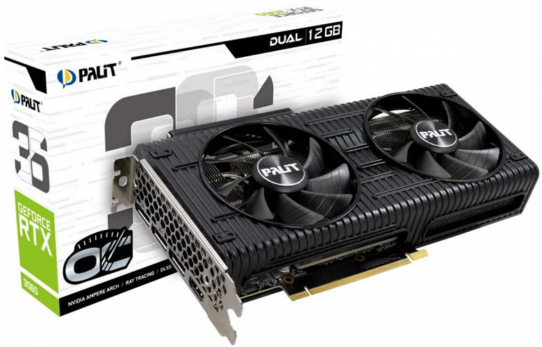GeForce RTX 3060 выбилась на первое место по популярности у геймеров Steam. GeForce RTX 3050 – в топ-3