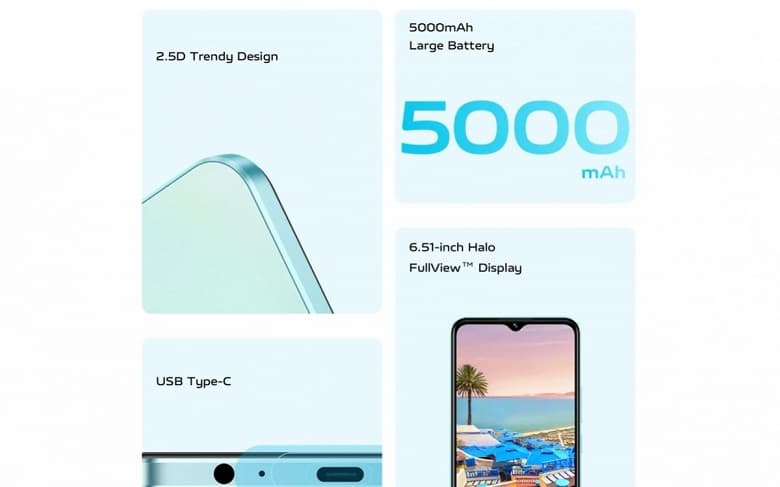 Ни 90 Гц, ни быстрой зарядки. Представлен бюджетный смартфон Vivo Y02s