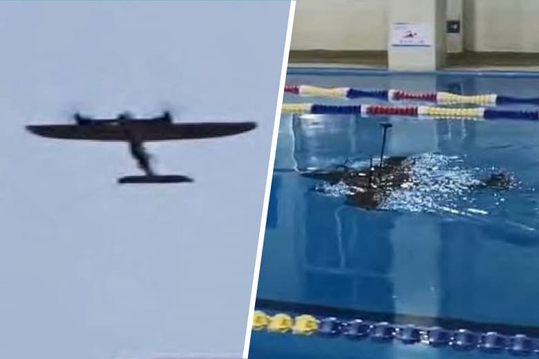 Я от сонара ушел, и от радара ушел. Китайские ученые создали дрон, способный и летать, и плавать Я от сонара ушел, и от радара ушел. Китайские ученые создали дрон, способный и летать, и плавать