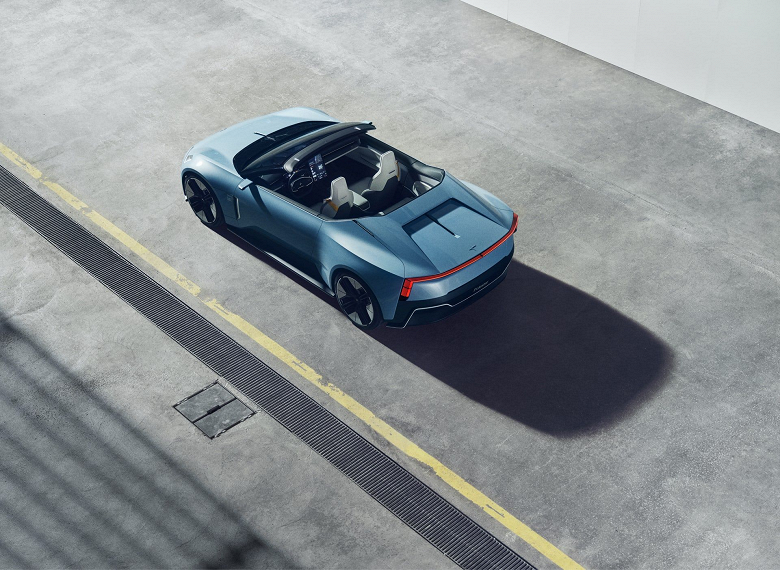 Анонсирован электрический родстер Polestar — мощность 884 л. с., разгон «до сотни» за 3,2 с, запас хода 595 км