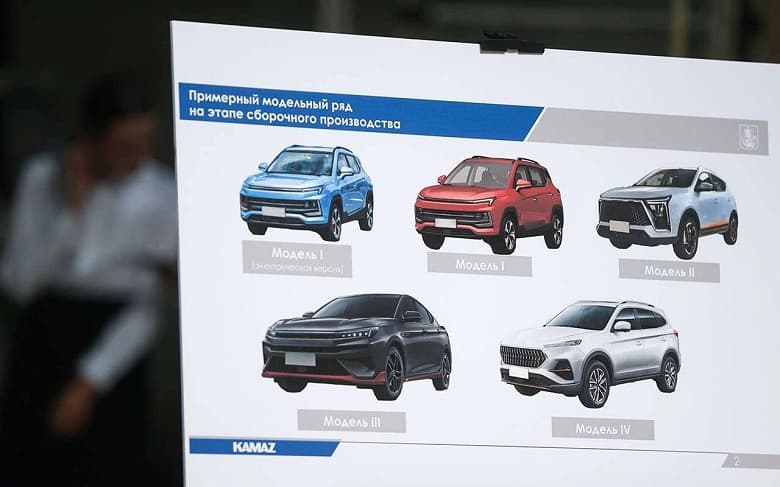 Электрический «Москвич» сфотографировали на КамАЗе. У него двигатель мощностью 150 л.с. и запас хода 420 км