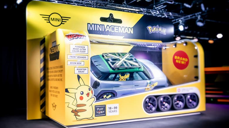 На Gamescom 2022 представили концепт электрокара Mini Aceman c «режимом Pokemon»