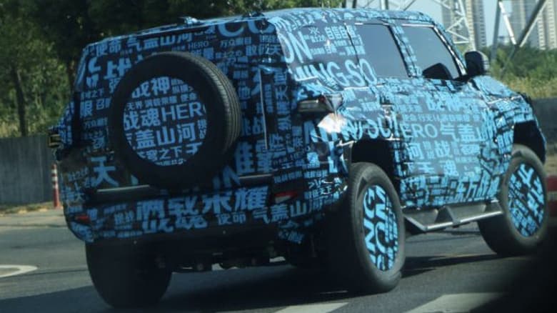 1070 л.с. и разгон от 0 до 100 км/ч всего за 5 с. Электрический аналог Hummer из Поднебесной уже запущен в производство