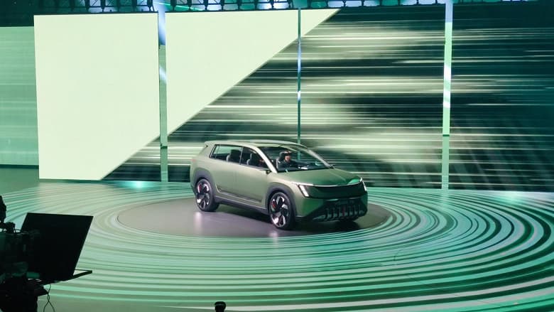 Представлен Skoda Vision 7S — первый автомобиль компании в совершенно новом стиле