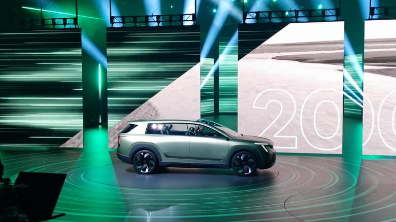 Представлен Skoda Vision 7S — первый автомобиль компании в совершенно новом стиле