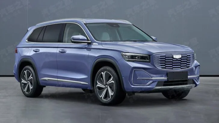 Большой кроссовер Geely Monjaro, который появится в России, станет гибридным