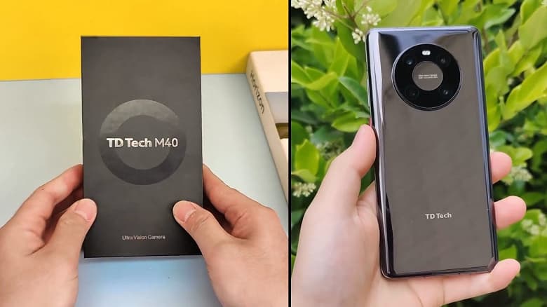Лучшая копия Huawei Mate 40: новая версия TD Tech M40 поступила в продажу в Китае Лучшая копия Huawei Mate 40: новая версия TD Tech M40 поступила в продажу в Китае