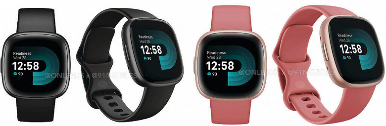 Новая линейка умных браслетов и часов Fitbit: надёжный источник показал Fitbit Sense 2, Inspire 3 и Versa 4