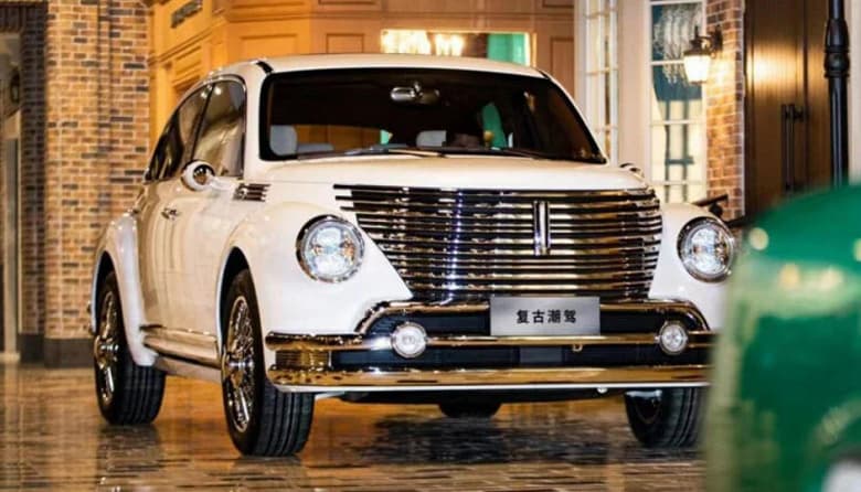 Если новая «Победа», то только такая. Great Wall запатентовала в России концептуальный электромобиль WEY V72 с дизайном советской «Победы»