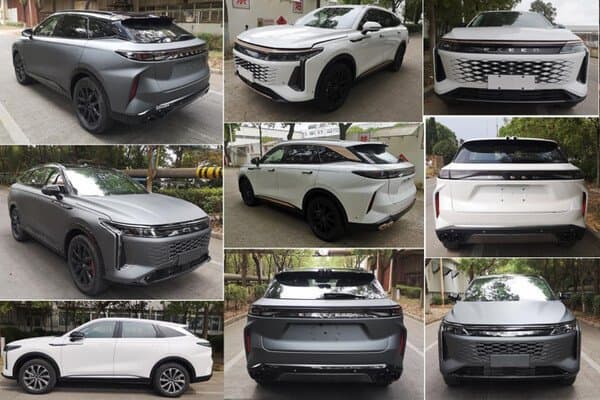 Крупнее и мощнее Exeed TXL. В Китае рассекретили кроссовер Exeed AtlantiX, который появится в России