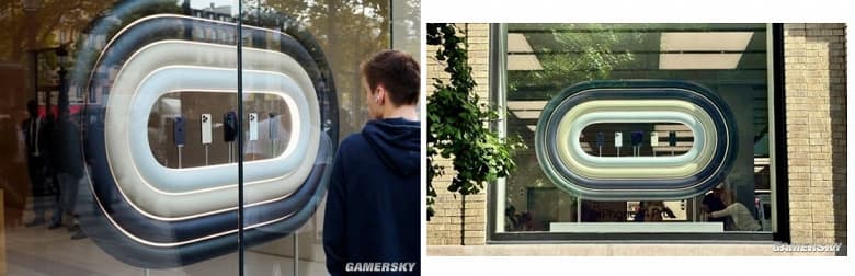 Прощай, чёлка. В магазинах Apple появились новые витрины, обыгрывающие Dynamic Island Прощай, чёлка. В магазинах Apple появились новые витрины, обыгрывающие Dynamic Island