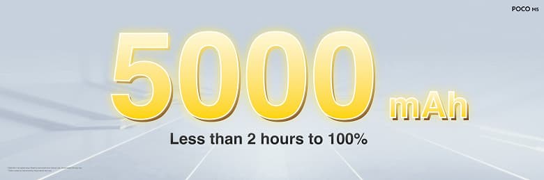 90 Гц, 50 Мп, 5000 мА·ч за 155 долларов. Представлен Poco M5