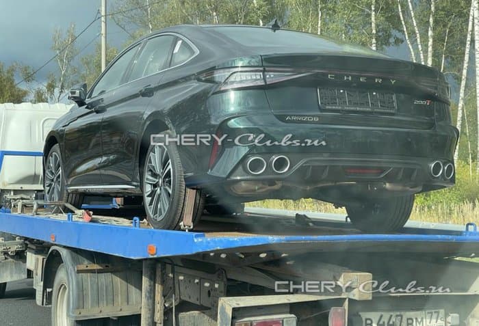 Флагманский седан Chery Arrizo 8 уже приехал в Москву