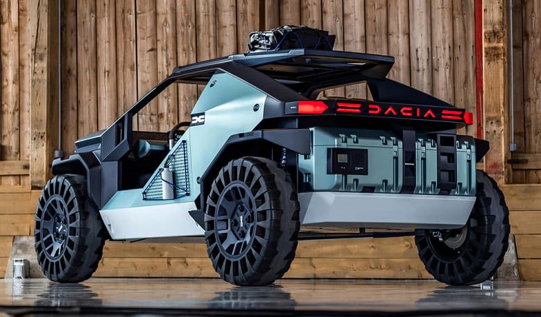 Представлен двухместный багги Dacia Manifesto без дверей и с одной фарой