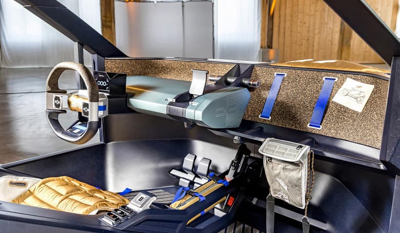 Представлен двухместный багги Dacia Manifesto без дверей и с одной фарой