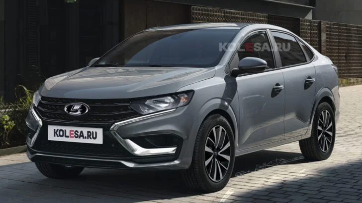 Так может выглядеть новая Lada B-класса. Первые изображения