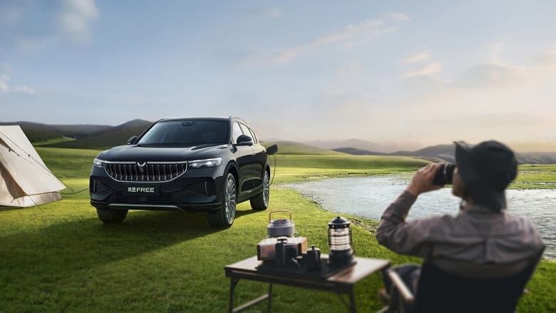 Этот автомобиль выйдет в России под брендом Evolute. Представлен Voyah Free Ultra Long Battery Life Pure Electric Version