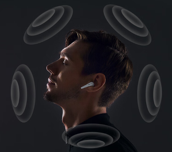 Представлены первые наушники с функцией пространственного шумоподавления и встроенным гироскопом для точного позиционирования Представлены первые наушники с функцией пространственного шумоподавления и встроенным гироскопом для точного позиционирования