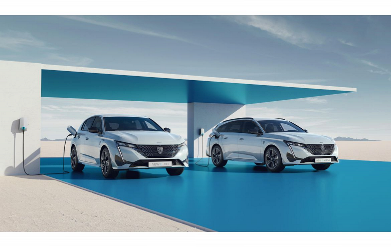 Представлены электромобили Peugeot 308 и 308 SW