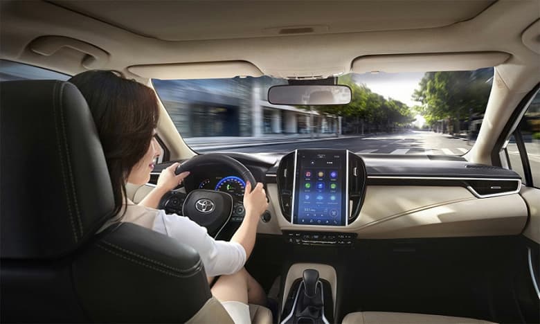 Эта Lada Vesta NG пока не поступила в продажу. Топовую версию с вертикальным дисплеем показали вживую