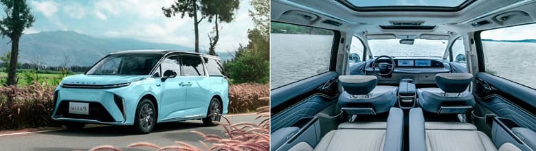 Представлен первый в мире и самый быстрый премиальный полноразмерный электроминивэн Mifa 9