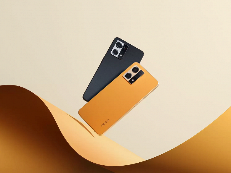 «Кожаный» смартфон Oppo Reno7 с «микроскопом» прибыл в Россию