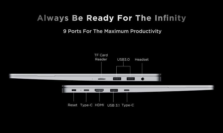 Представлен Megabook T1 – это первый ноутбук Tecno