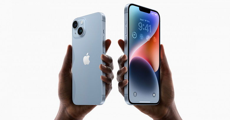 iPhone 14 Max всё ещё присутствует на сайте Apple. Его переименовали в iPhone 14 Plus в последний момент