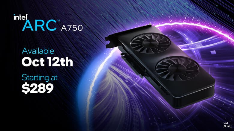 Будет ли она лучше, чем GeForce RTX 3050? Intel представила видеокарту Arc A750 за 290 долларов