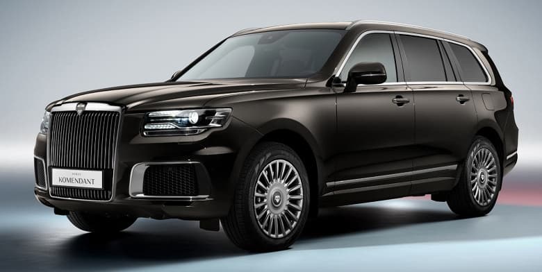 Rolls-Royce Cullinan по-русски. Представлен люксовый российский кроссовер Aurus Komendant, объявлена цена