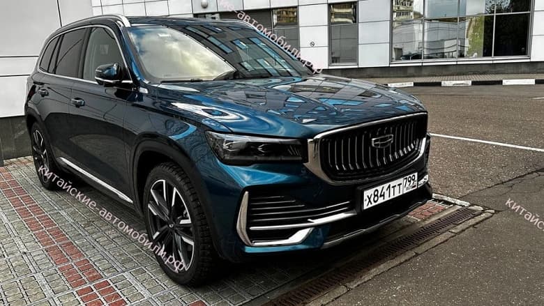 Потенциальный хит Geely на российском рынке? Кроссовер Geely Monjaro сфотографировали в Москве